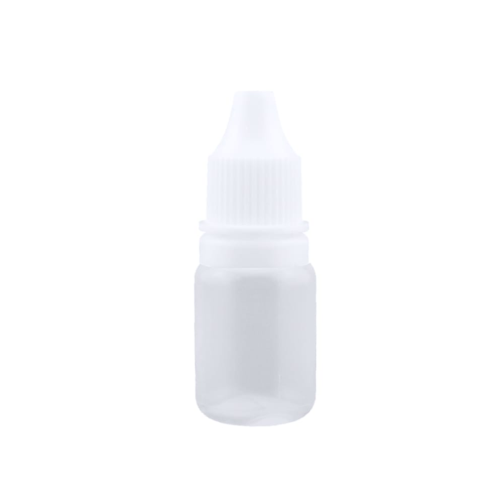 10Pcs 5ml Empty Refillable Plastic Squeezable Dropper Bottle - 5ml
