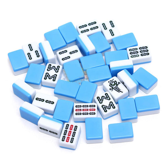 24mm Portable Mini Mahjong Set Travel Traditional Chinese