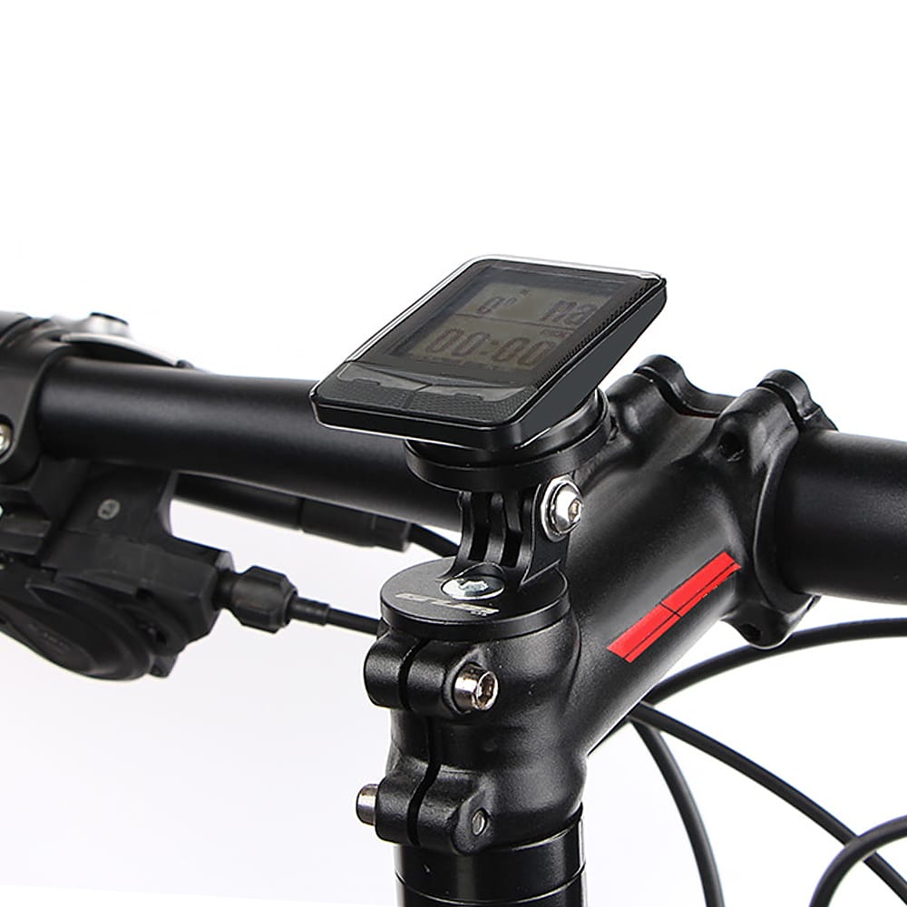 Adjustable Bike Stem Top Cap Mount Holder with 4 Adapters