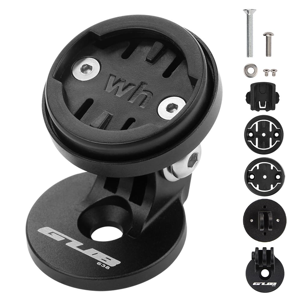 Adjustable Bike Stem Top Cap Mount Holder with 4 Adapters