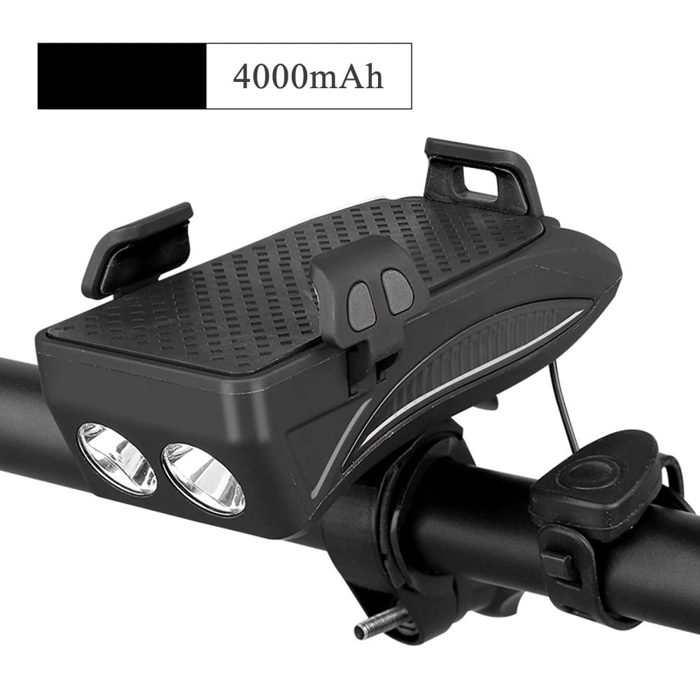 Bicycle Mobile Phone Bracket Riding Front Light Speaker