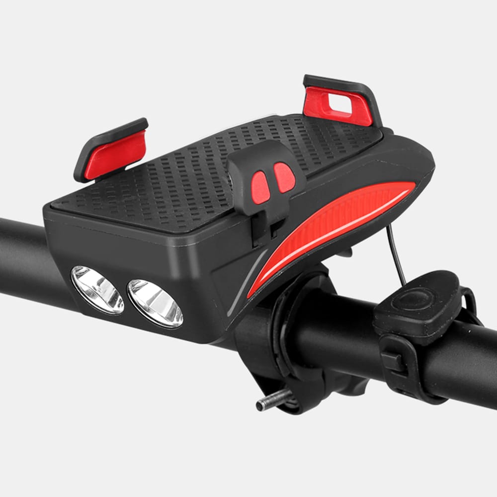 Bicycle Mobile Phone Bracket Riding Front Light Speaker