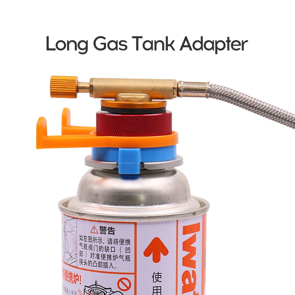 Gas Tank Converter with Support Auto-off Long Gas Cylinder - 1pc
