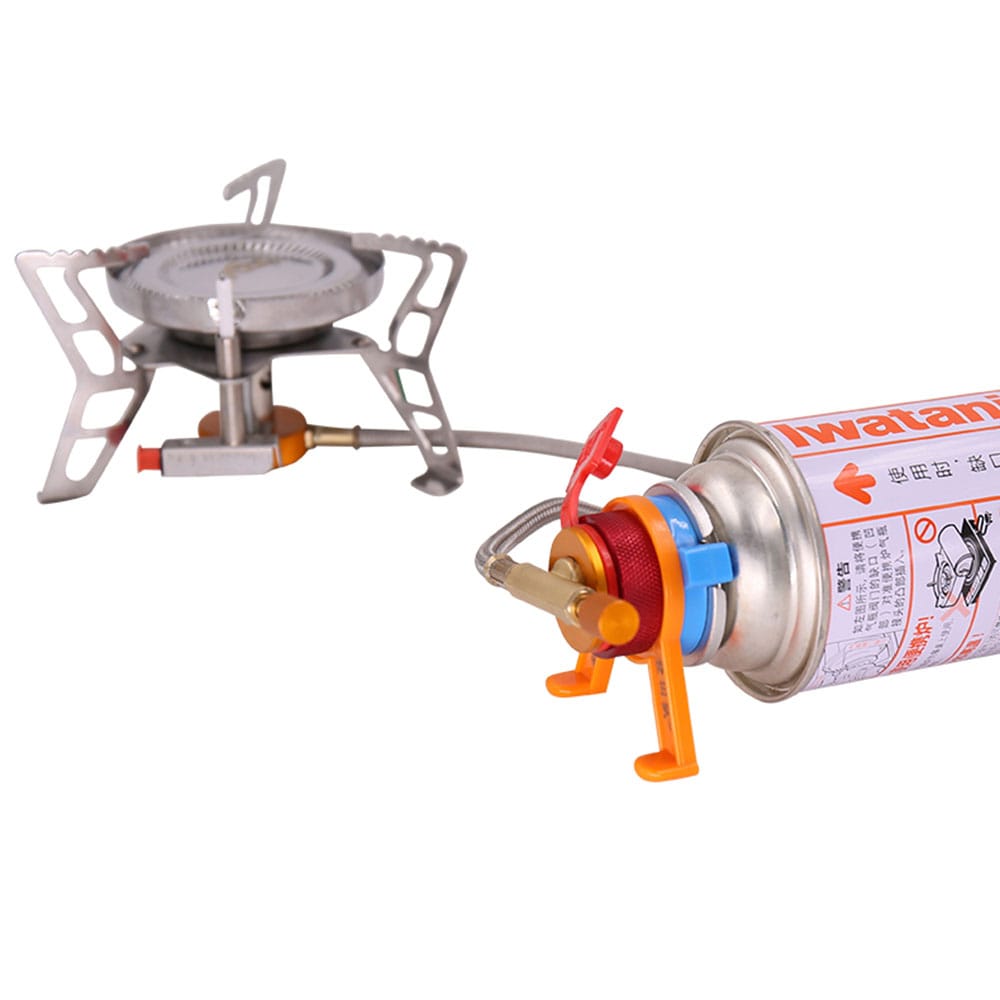 Gas Tank Converter with Support Auto-off Long Gas Cylinder - 1pc