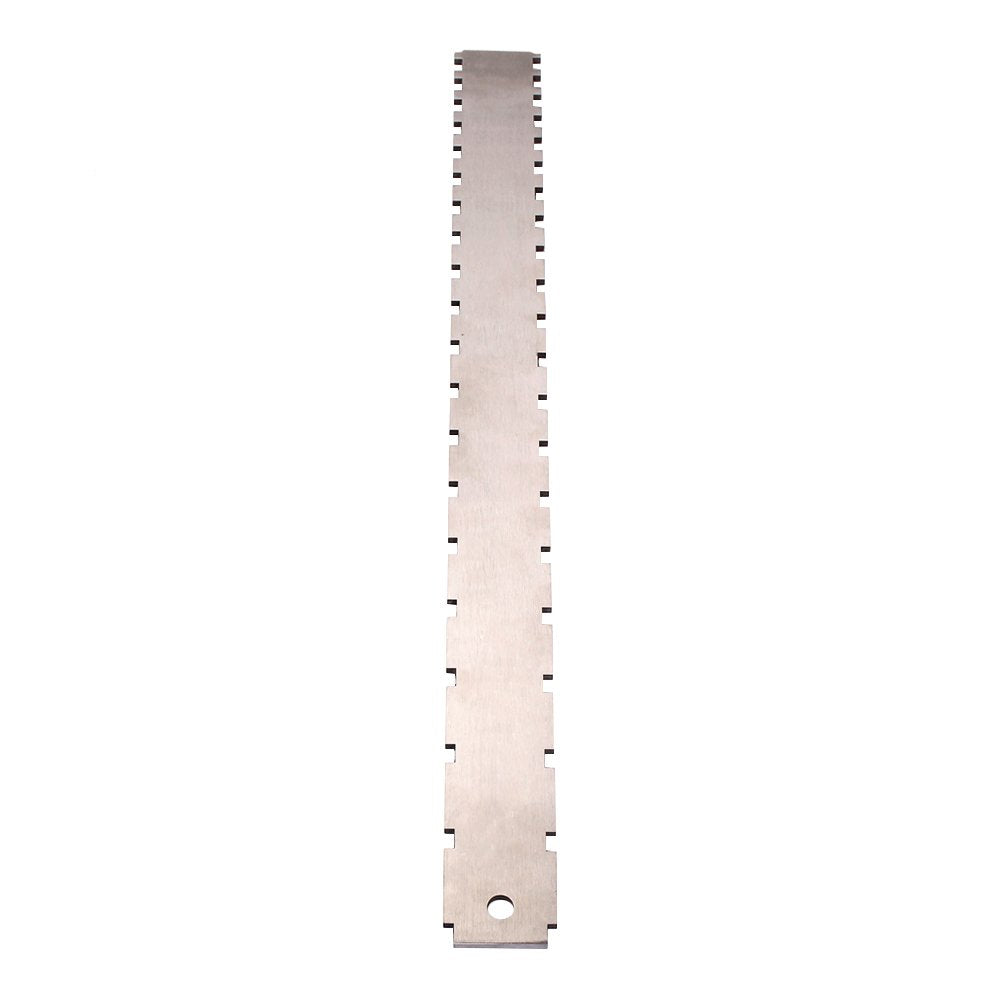 Guitar Neck Ruler Stainless Steel 42cm Luthiers Tool for Electric Guitars Measuring