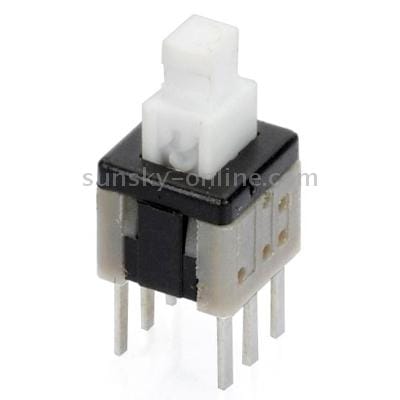 20 pcs No Lock Push Button Switch, Size: 5.8 x 5.8mm