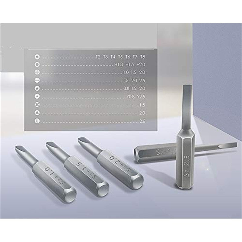 24 in 1 Hardware Tool Combination Screwdriver Set JM-8168 for Phone Rpair