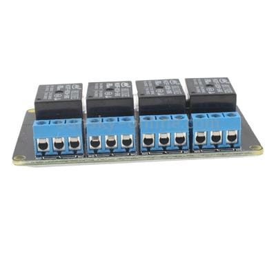 4 Channel 5V Relay Module for Arduino AVR PIC ARM MSP430 (Black)