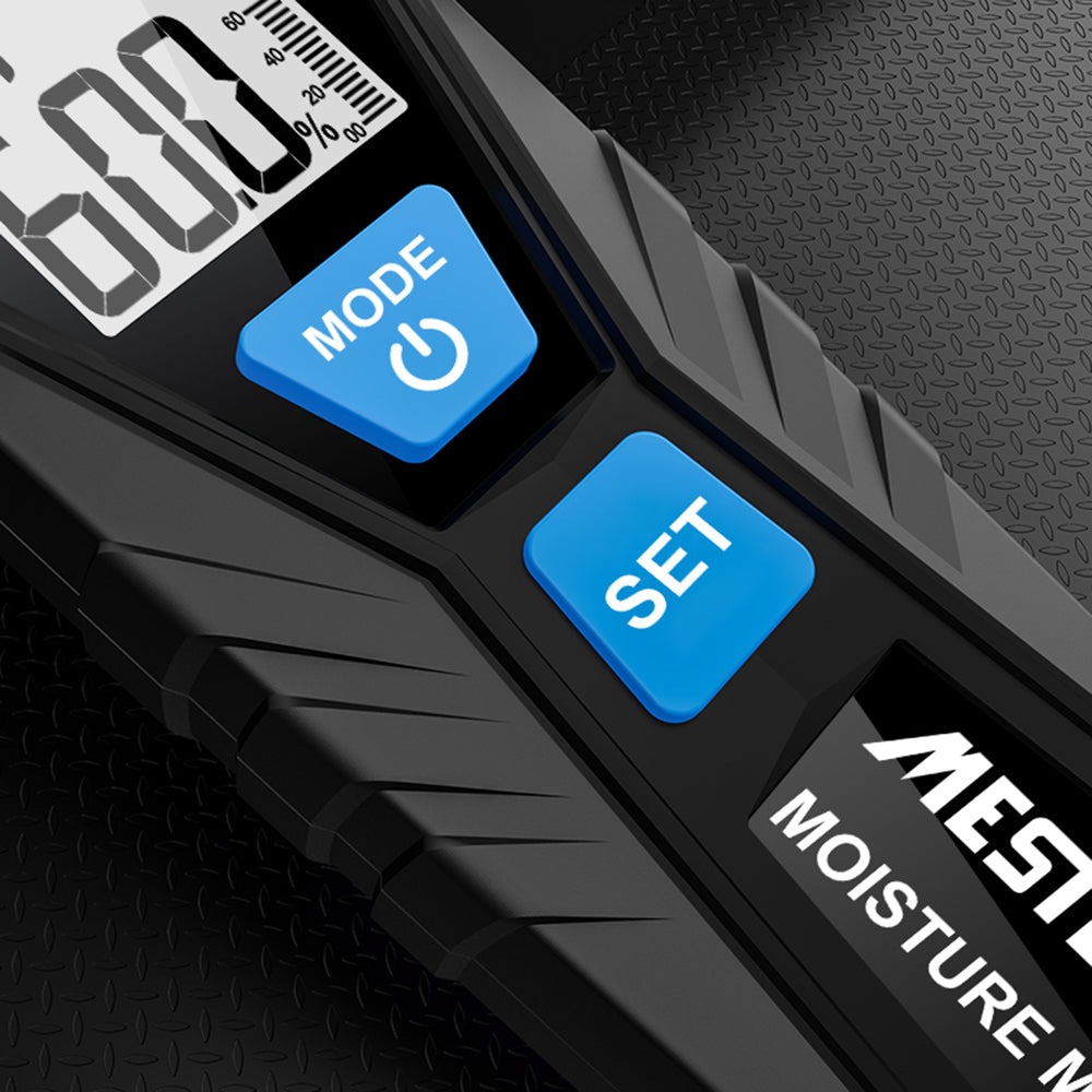 Uniqkart WM700 Digital Wood Moisture Meter Wood Humidity Tester Timber Damp Detector