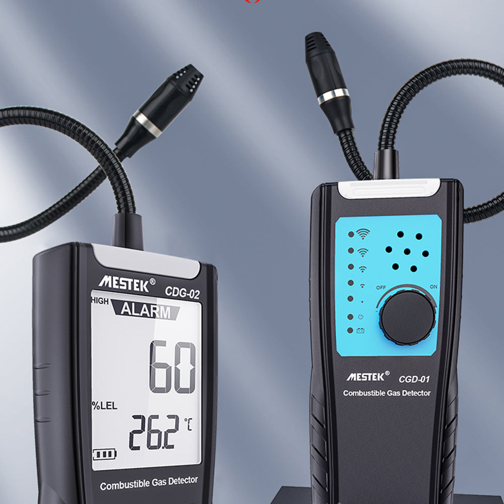 Uniqkart CGD01 Handheld Portable Gas Leak Detector Combustible Gas Determine Tester (Leak Detection Type)