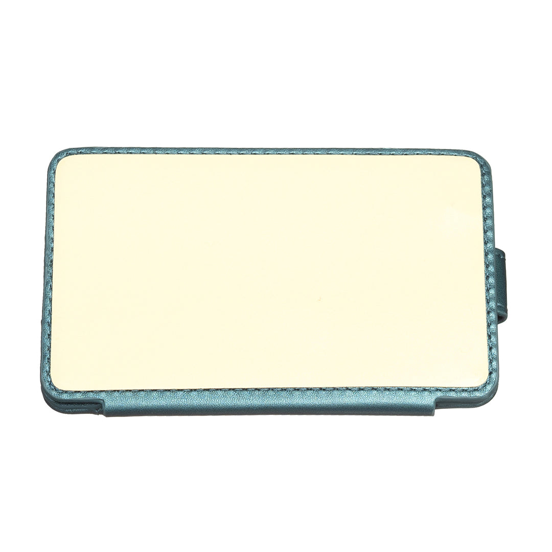 BFK03 Self-adhesive Phone Back Card Holder PU Leather Card Bag with Finger Ring Holder - Green