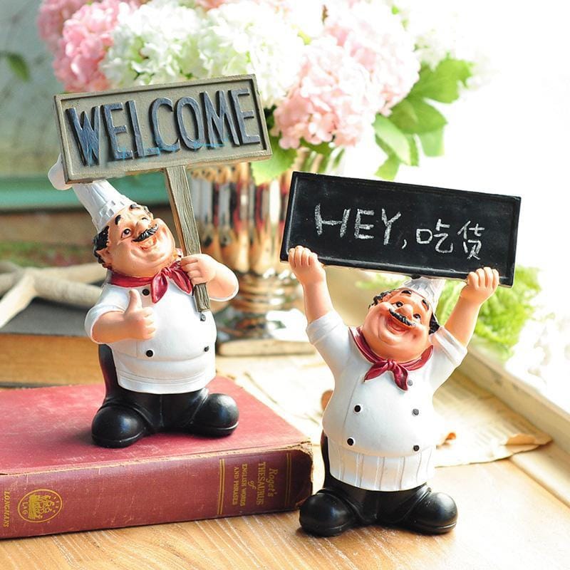 Placard Chef Newborn Babies Photography Clothing Chef Theme Set