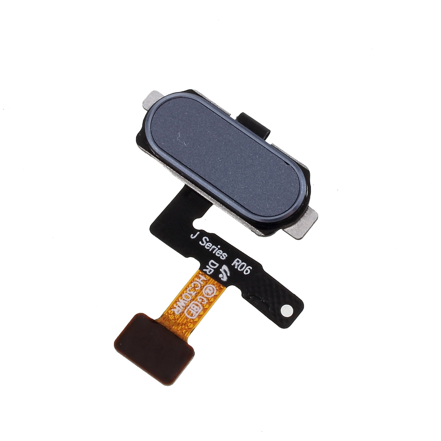 For Samsung Galaxy J5 (2017) J530 / J7 (2017) J730 OEM Home Key Fingerprint Button Flex Cable Part (without Logo) - Blue