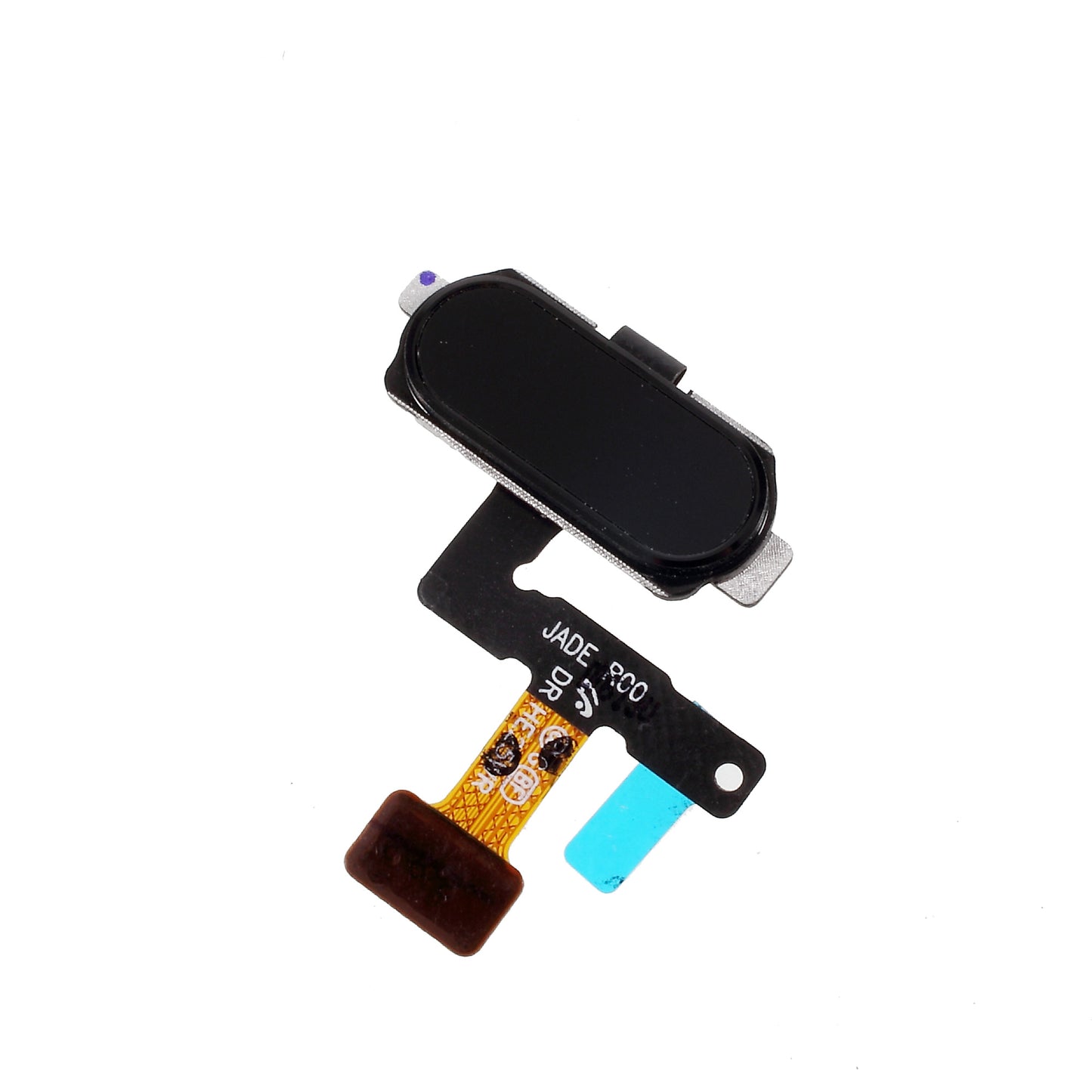 For Samsung Galaxy J5 (2017) J530 / J7 (2017) J730 OEM Home Key Fingerprint Button Flex Cable Part (without Logo) - Black