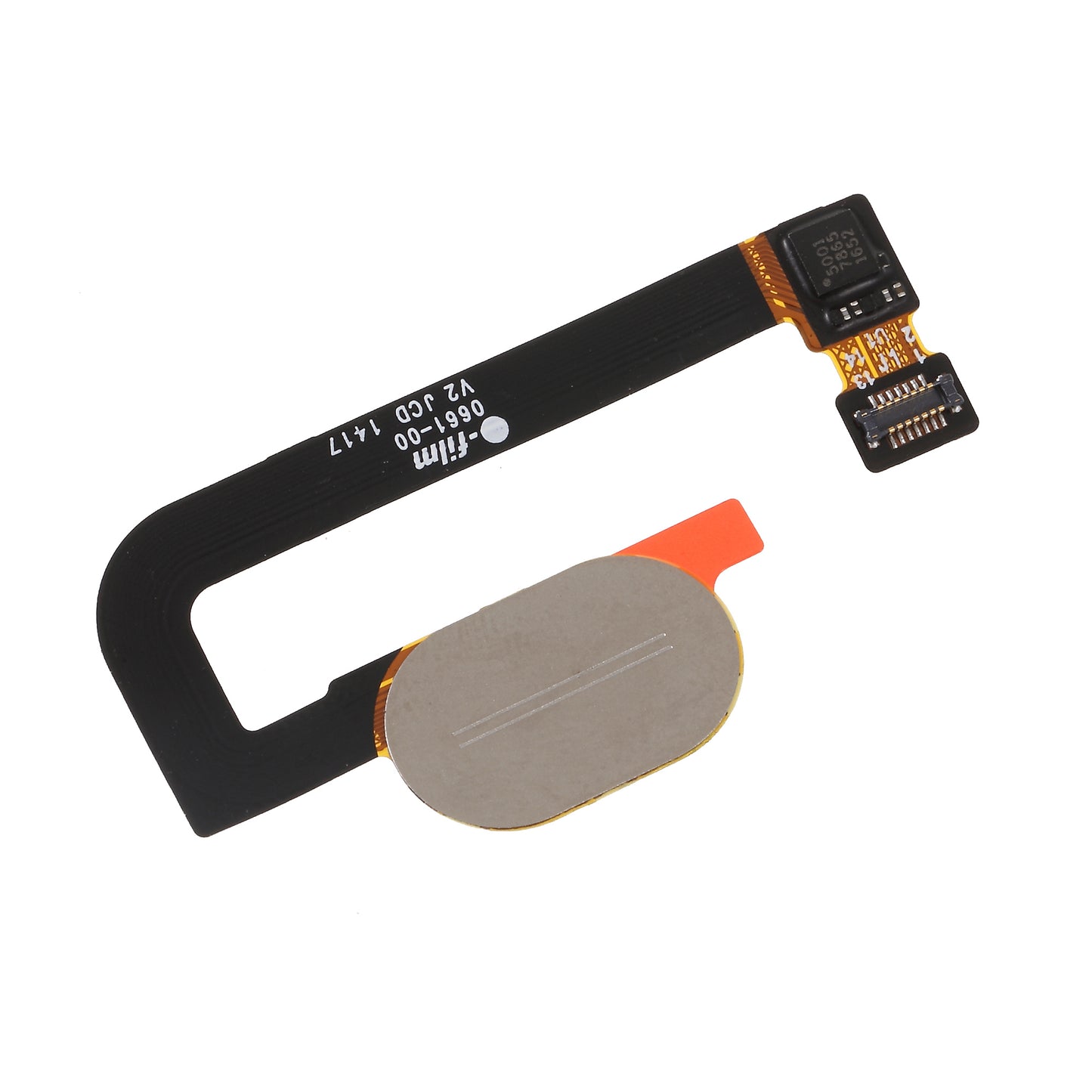 OEM Home Key Fingerprint Button Flex Cable Replacement for Motorola Moto G5S Plus - White