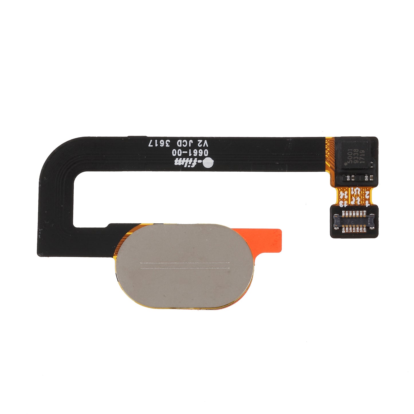OEM Home Key Fingerprint Button Flex Cable Part Replacement for Motorola Moto G5S Plus - Gold