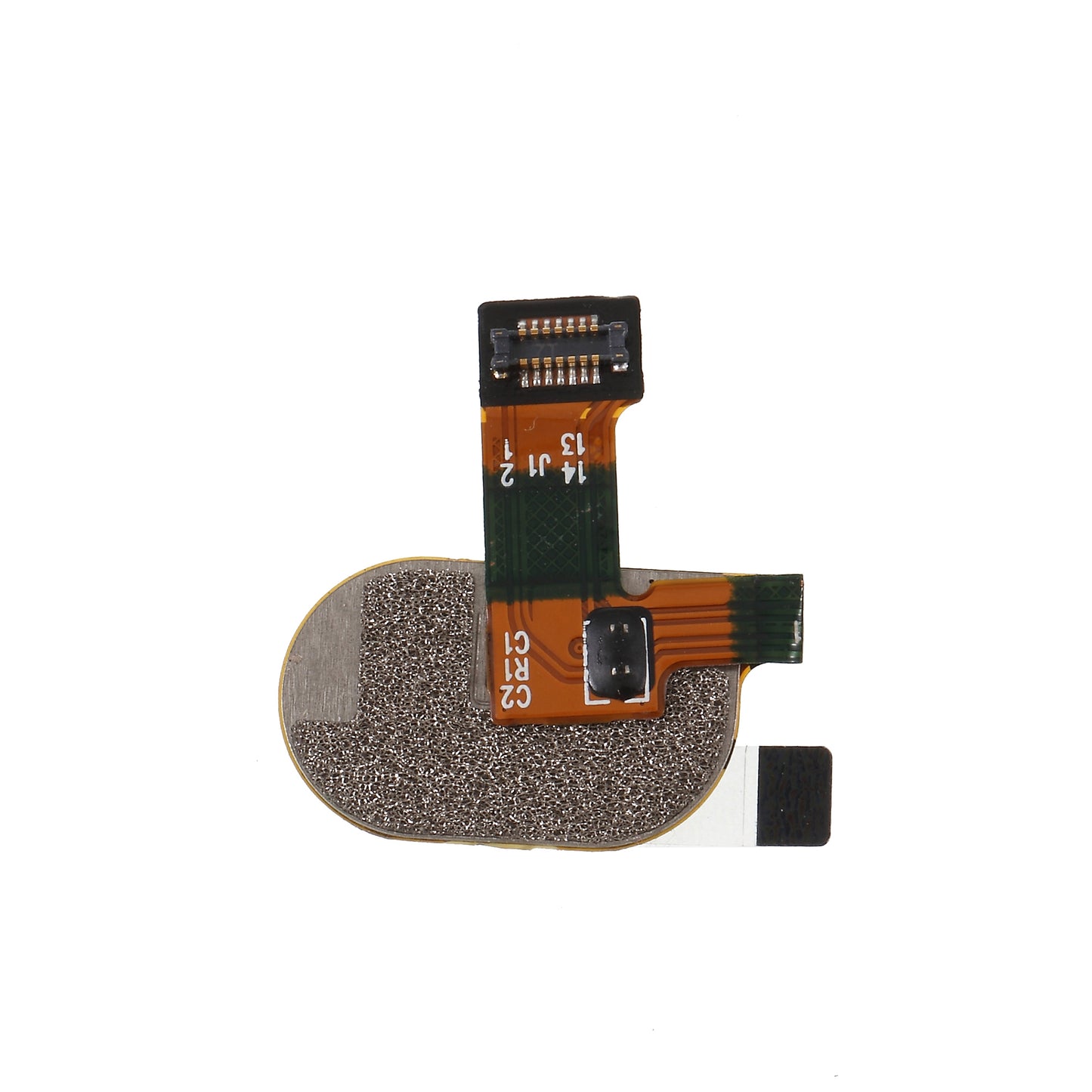 OEM Home Key Fingerprint Button Flex Cable Replacement for Motorola Moto E4 - Rose Gold