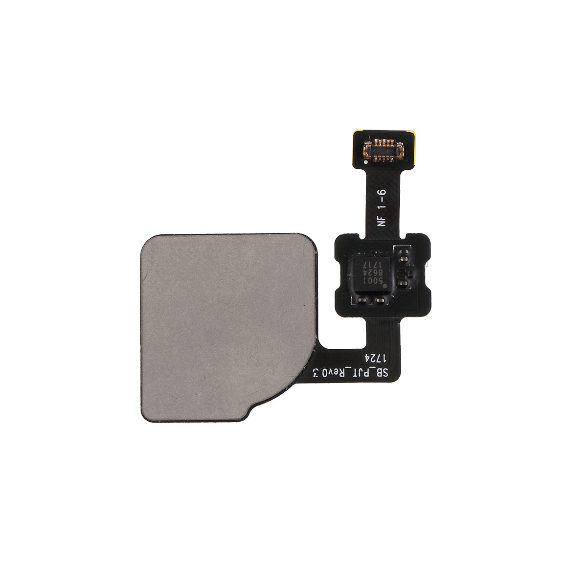 Replacement Home Key Fingerprint Button Flex Cable Part for Google Pixel 2 XL/Pixel XL2 - Black