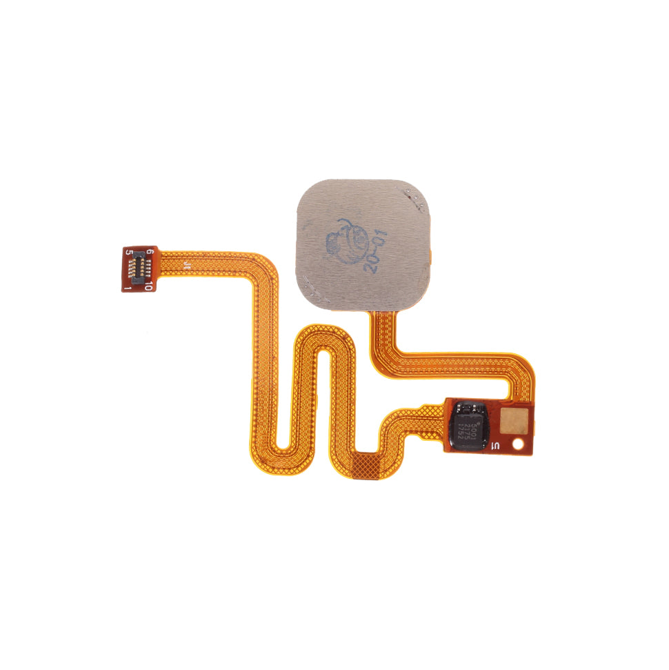 OEM Home Key Fingerprint Button Flex Cable for Xiaomi Redmi S2 / Y2 - Gold
