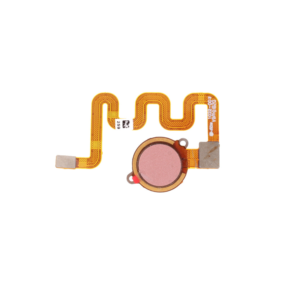 OEM Fingerprint Home Button Flex Cable Part for Xiaomi Mi A2 Lite/Redmi 6 Pro (China) - Rose Red
