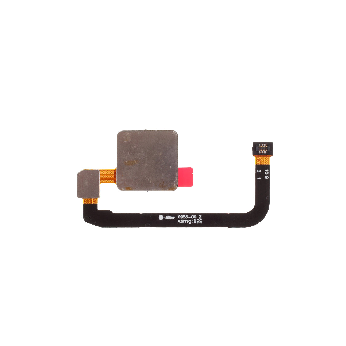 OEM Home Key Fingerprint Button Flex Cable Replacement for Xiaomi Mi Max 3 - Black