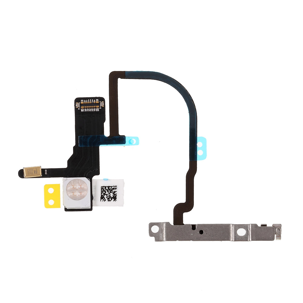 Power On/Off Flex Cable with Metal Plate for iPhone XS 5.8 inch/XS Max 6.5 inch
