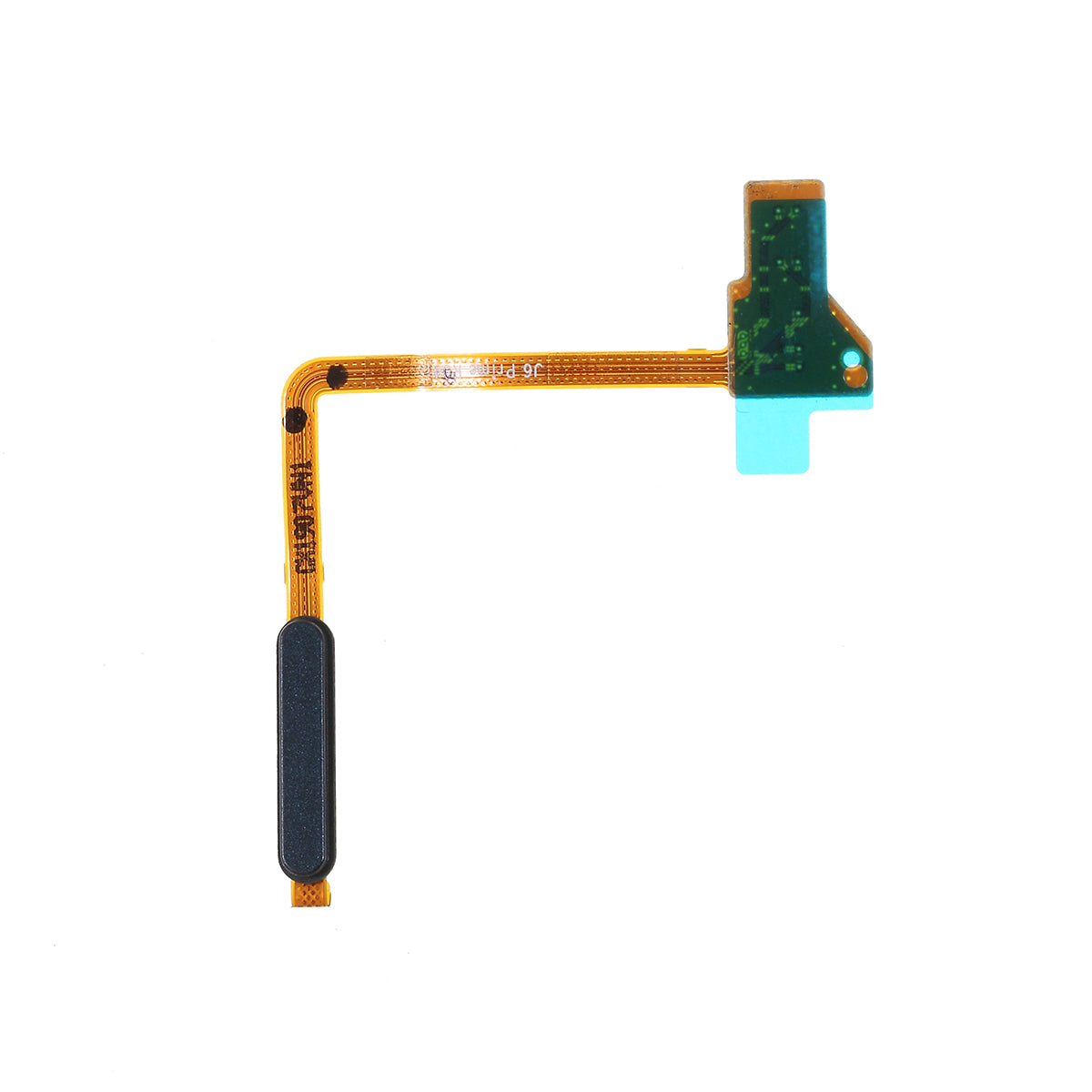 For Samsung Galaxy J6+ J610 OEM Home Key Fingerprint Button Flex Cable Part (without Logo) - Black