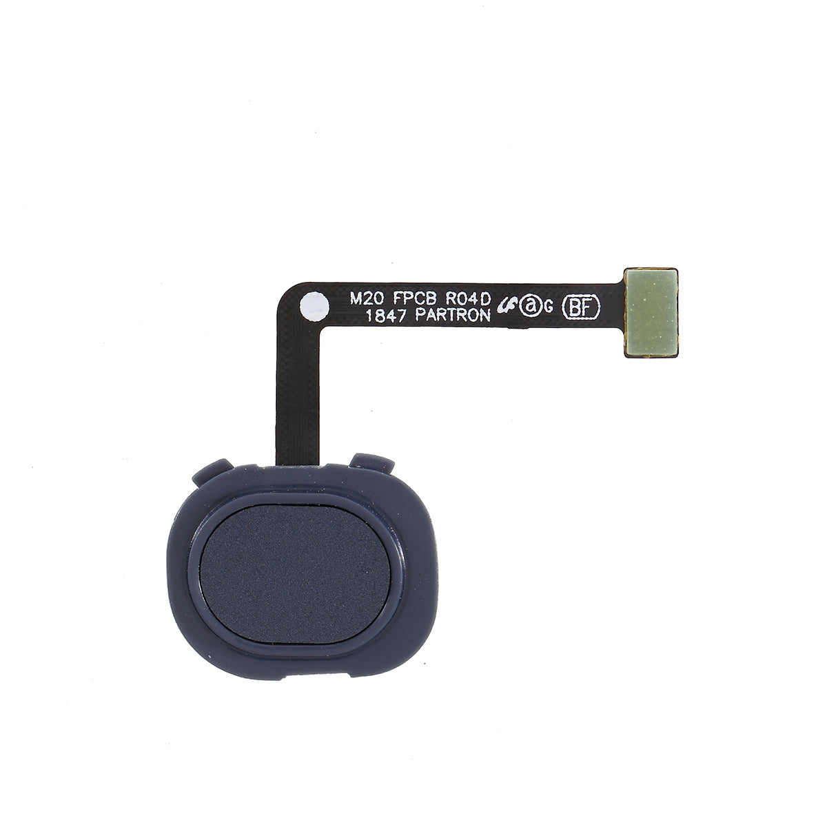 OEM Home Key Fingerprint Button Flex Cable for Samsung Galaxy M20 SM-M205 - Black