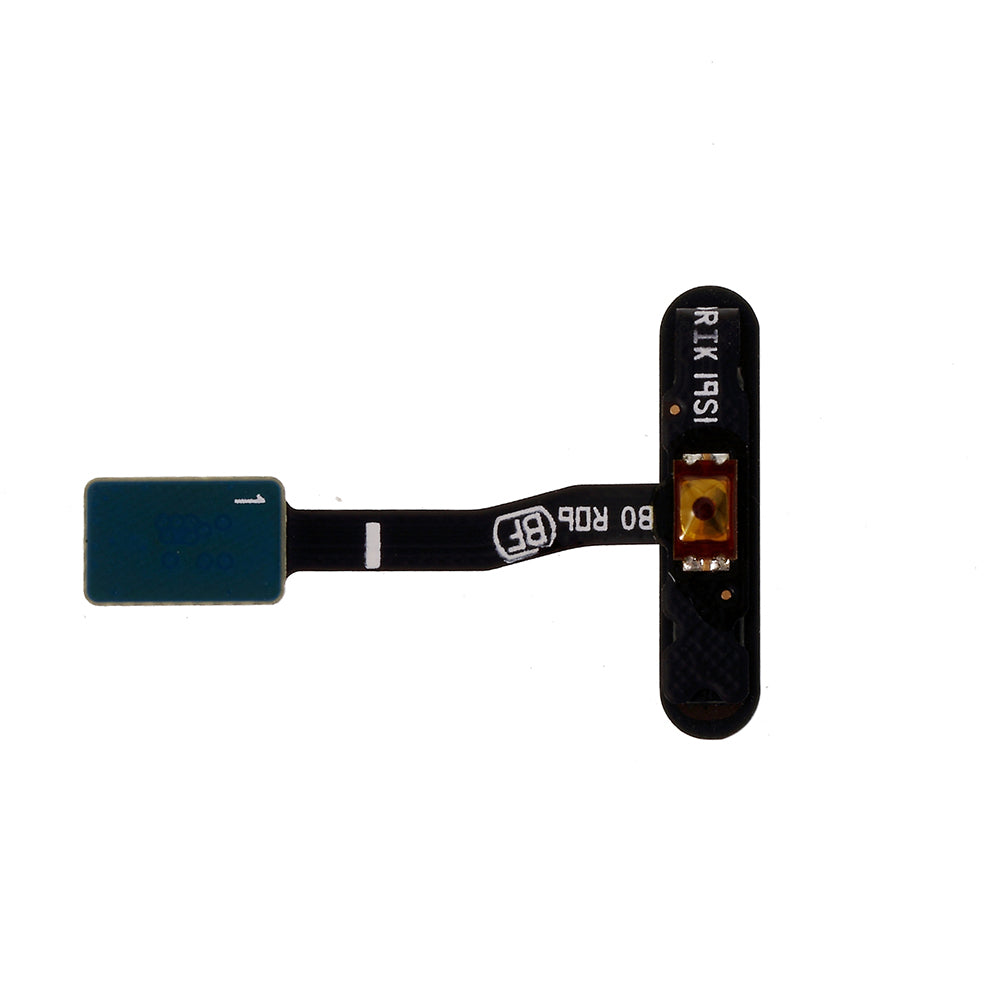 For Samsung Galaxy S10e G970 OEM Home Key Fingerprint Button Flex Cable (without Logo) - Black