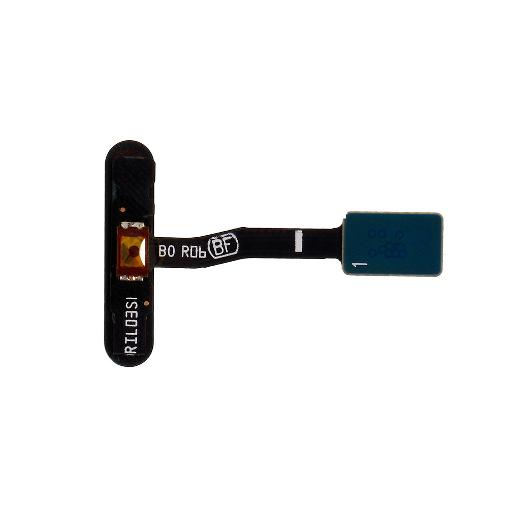 For Samsung Galaxy S10e G970 OEM Home Key Fingerprint Button Flex Cable (without Logo) - Silver