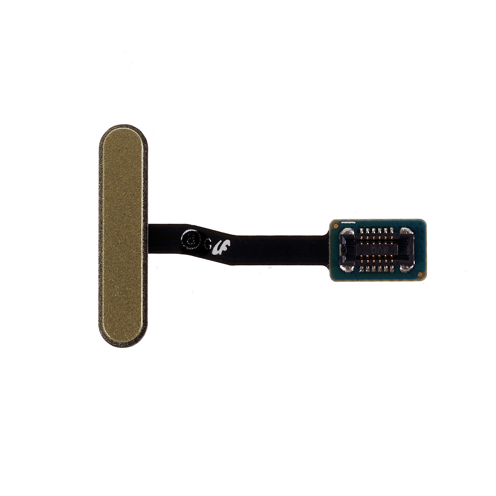 For Samsung Galaxy S10e G970 OEM Home Key Fingerprint Button Flex Cable (without Logo) - Gold