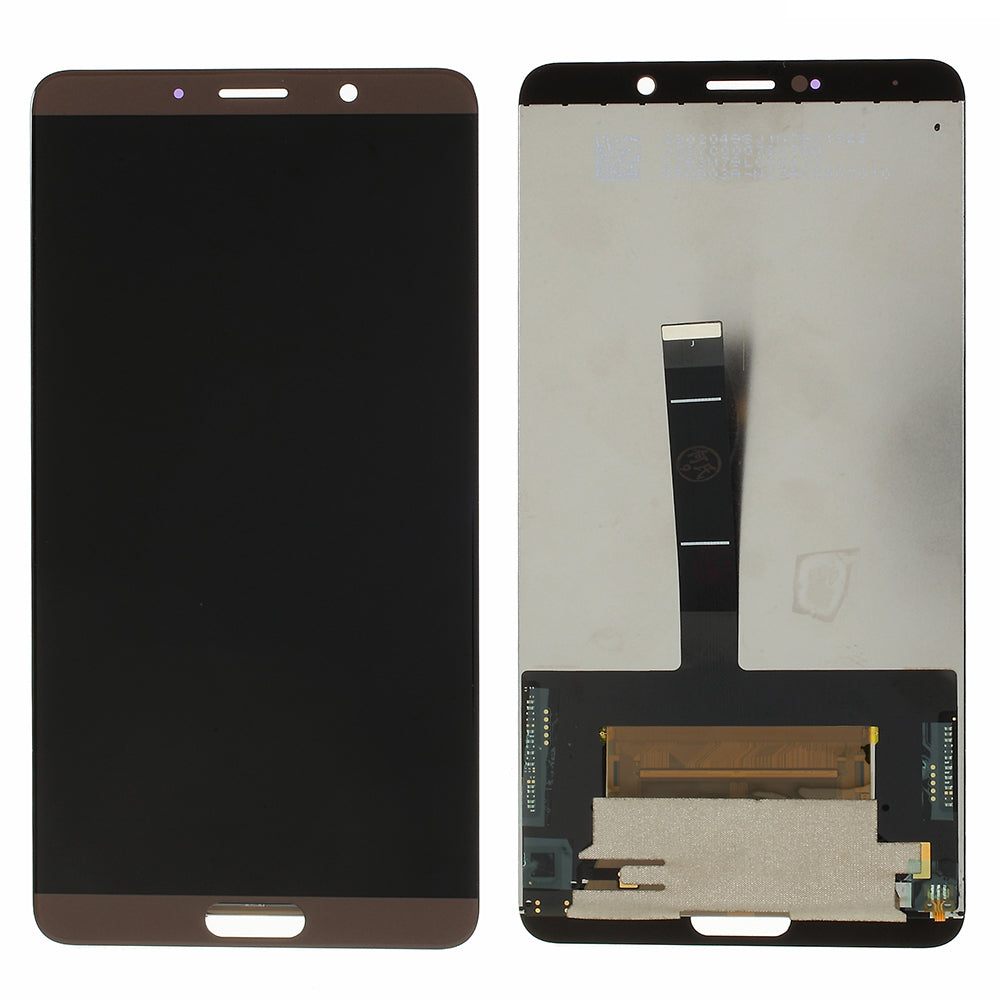 OEM LCD Screen and Digitizer Assembly Part Replacement (without Logo) for Huawei Mate 10 - Chocolate