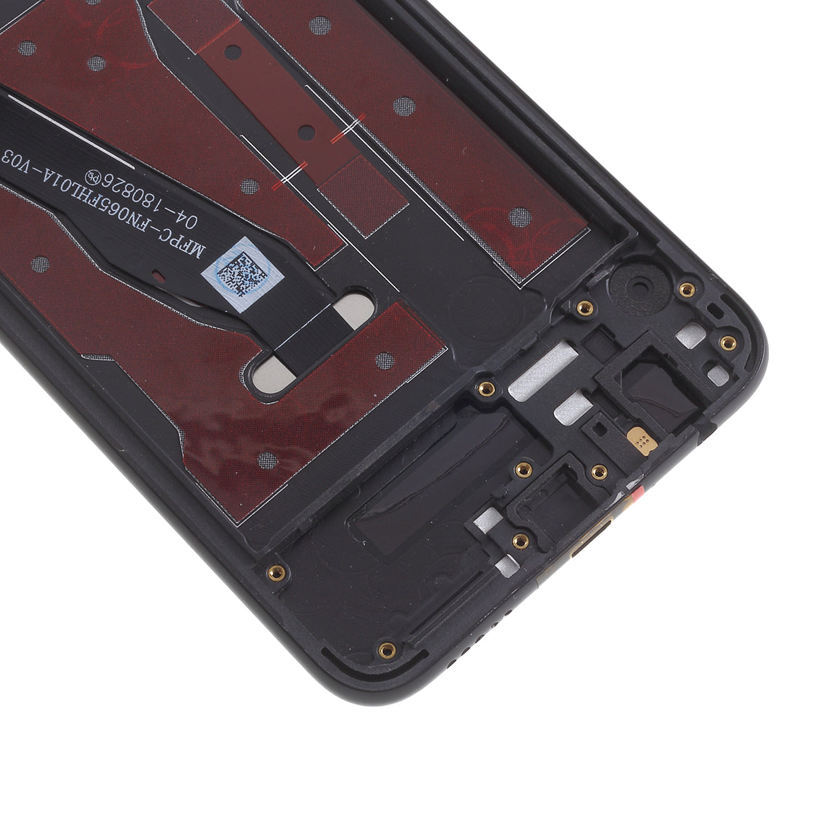 LCD Screen and Digitizer Assembly + Frame Replacement (without Logo) for Huawei Honor 8X / Honor View 10 Lite - Black