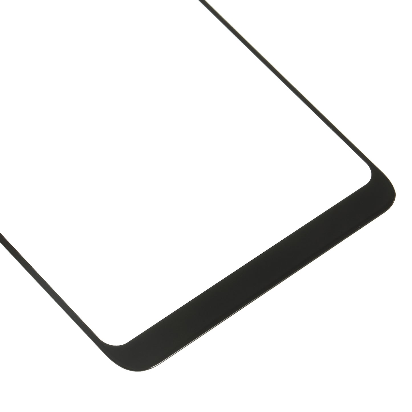 Front Screen Glass Lens Replacement Part for Samsung Galaxy A8 Star / A9 Star - Black