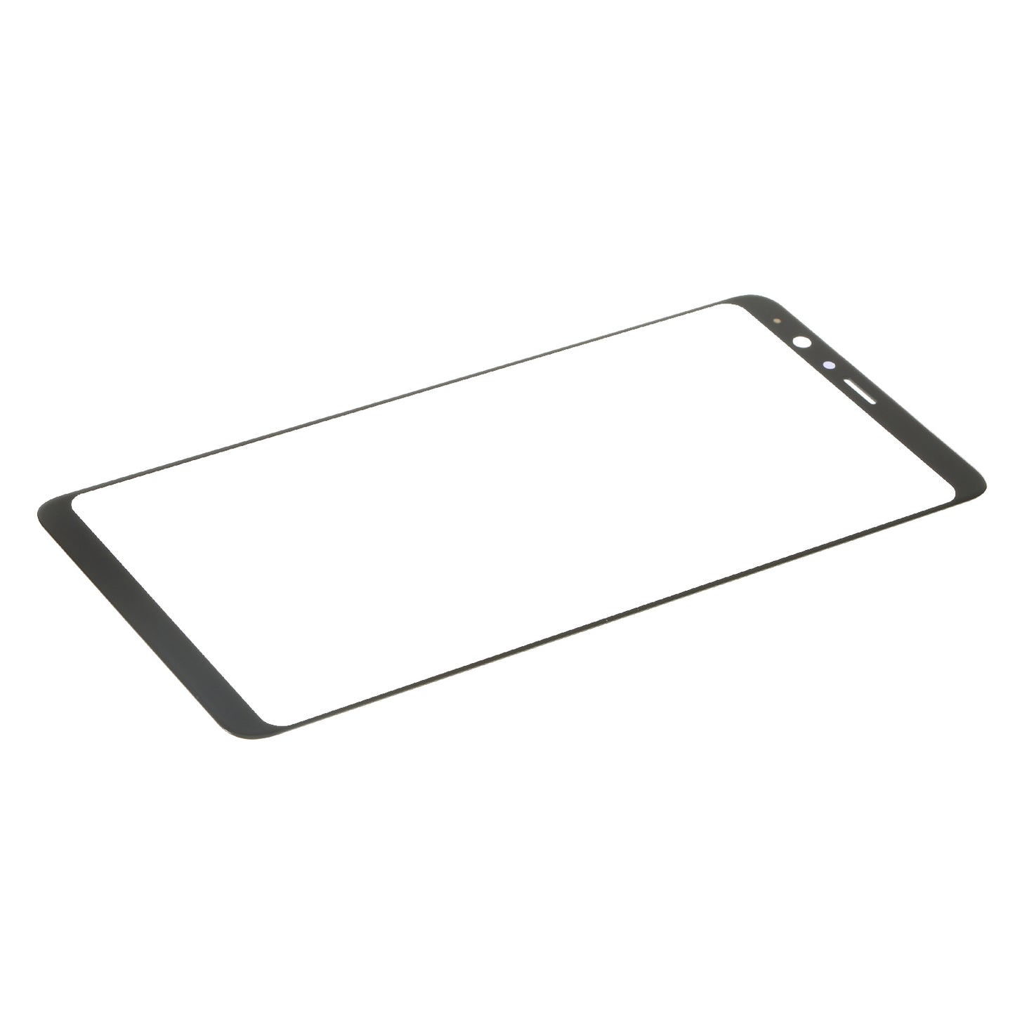 Front Screen Glass Lens Replacement Part for Samsung Galaxy A8 Star / A9 Star - Black