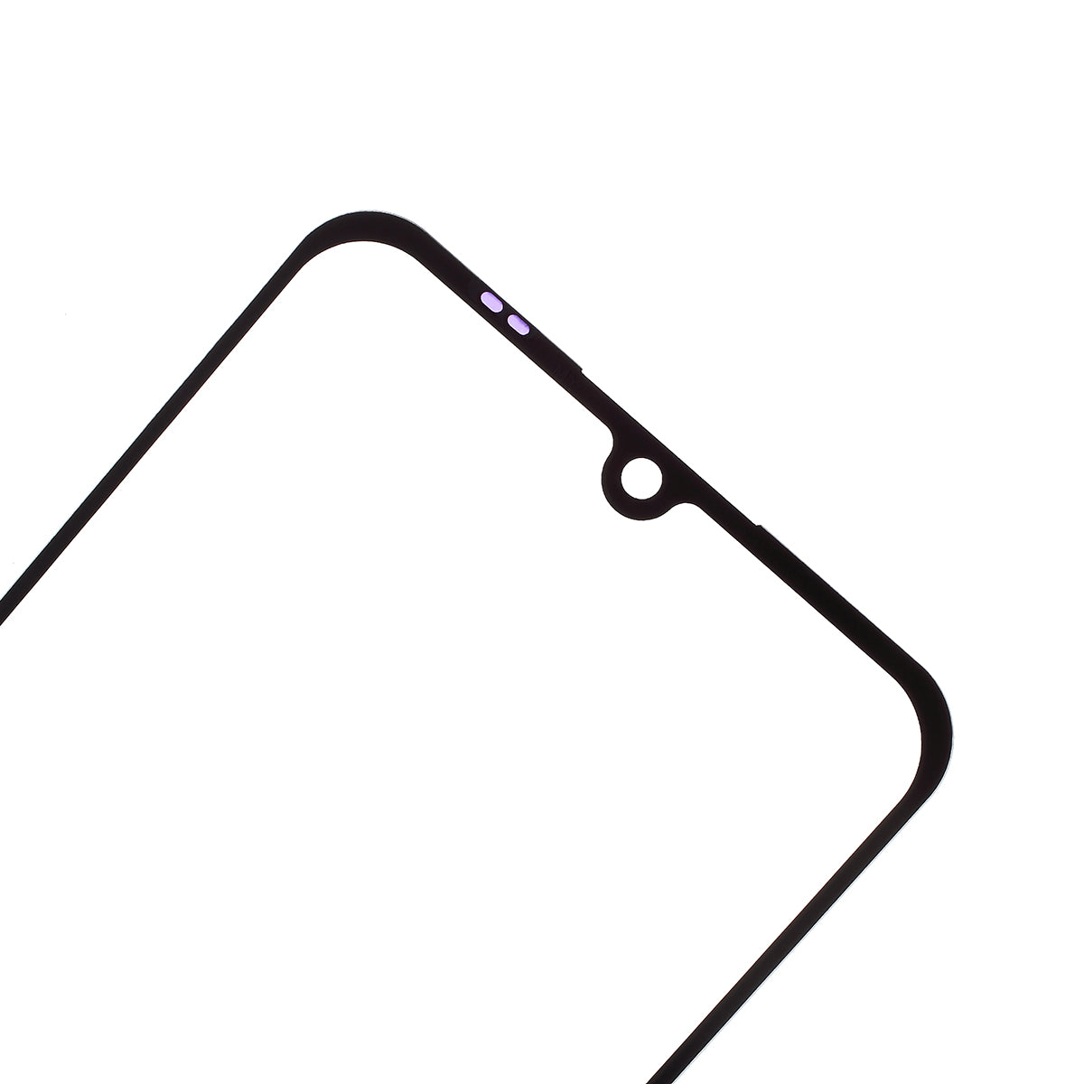 Good Quality Front Screen Glass Lens for Huawei nova 5i (without Logo)