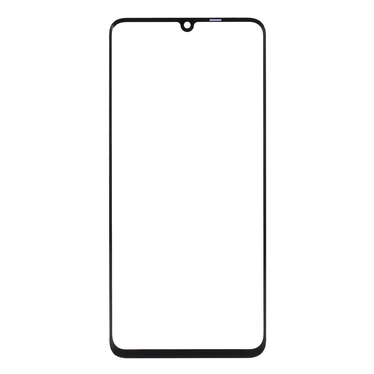 Front Screen Glass Lens Replacement for Huawei P30 Pro (without Logo) - Black