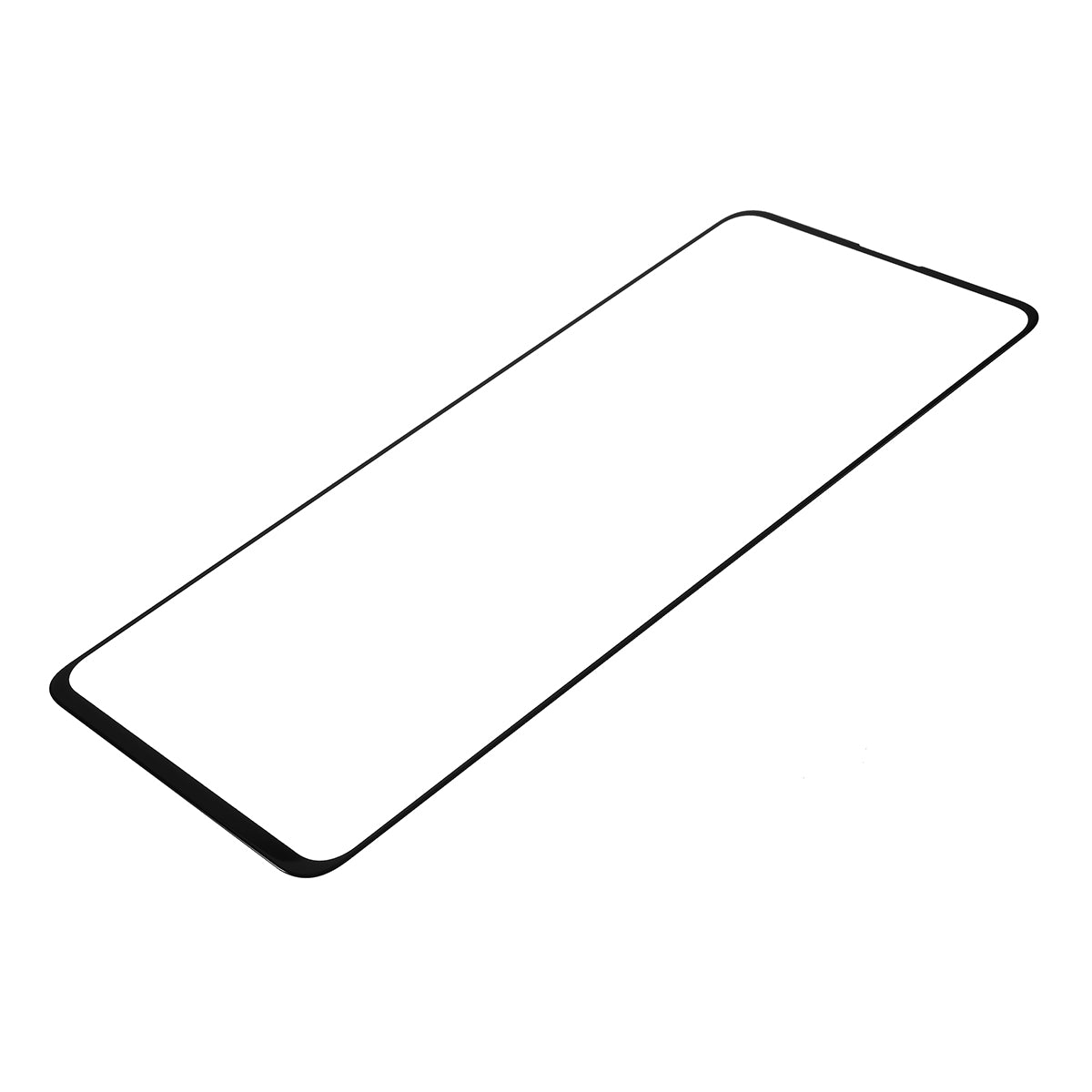 Outer Front Screen Glass Lens Replace Part (without Logo) For Samsung Galaxy A51 SM-A515 - Black