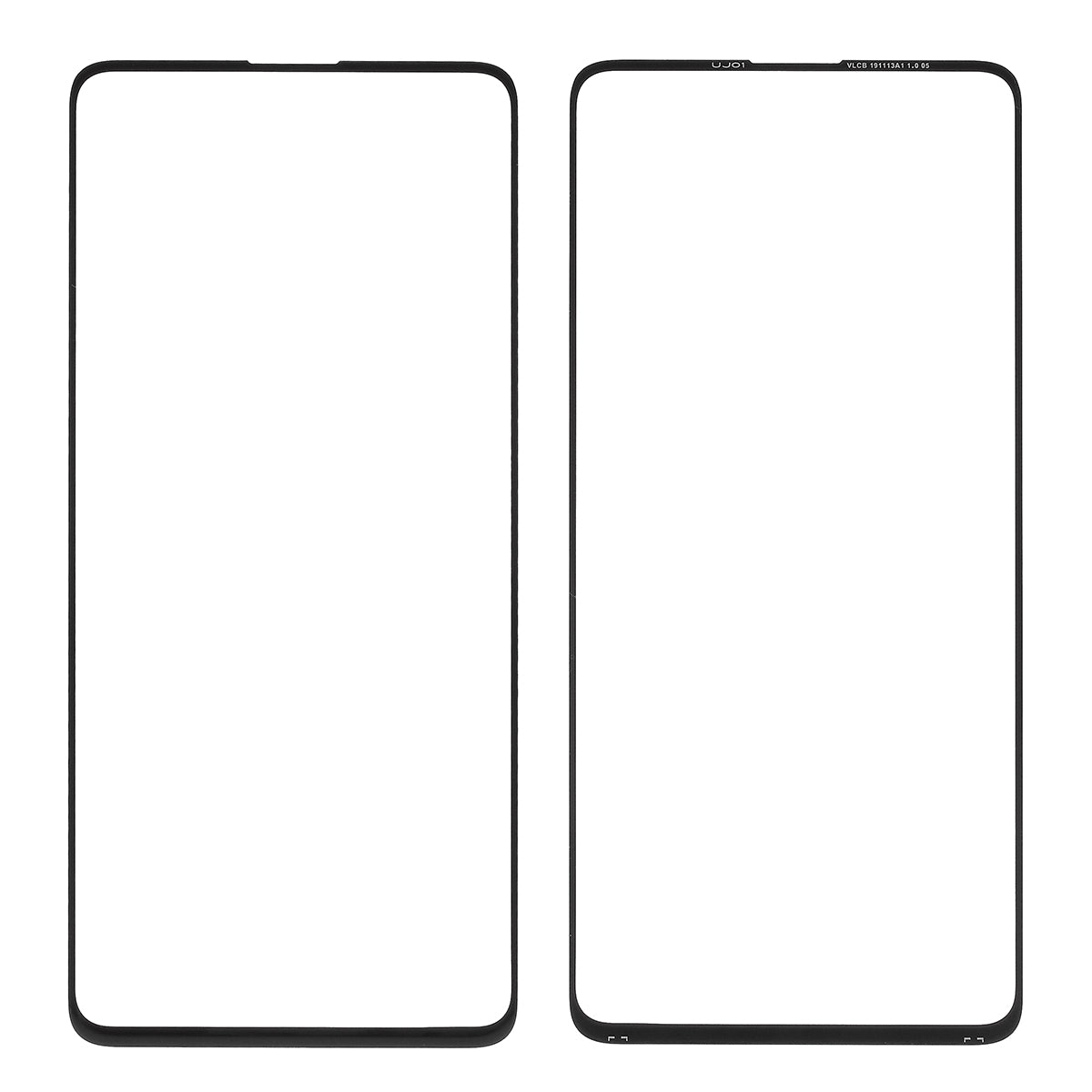 OEM Front Screen Glass Lens (without Logo) for Samsung Galaxy A51 A515 SM-A515F/DSN (Global); SM-A515F/DS (LATAM); SM-A515F/DST (Brazil); SM-A515F/DSM (Russia); SM-A515F/N (Australia) - Black