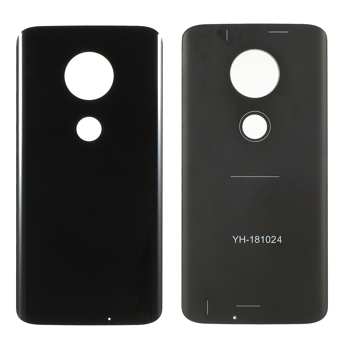 Battery Housing Cover for Motorola Moto G7 (without Logo) - Black