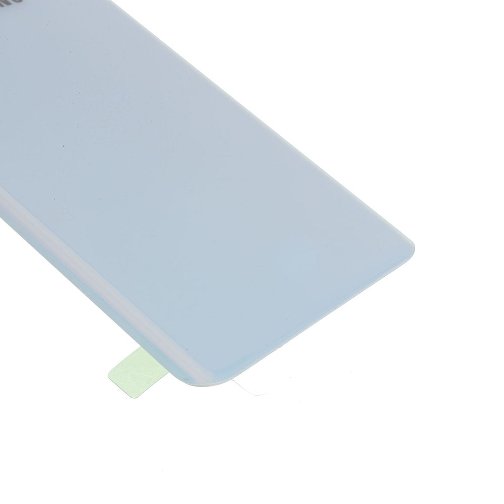 For Samsung Galaxy S10 Plus G975 Battery Housing with Adhesive Sticker Phone Back Cover - Baby Blue