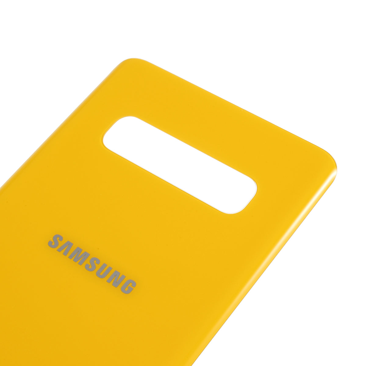 Battery Door Cover Housing with Adhesive Sticker for Samsung Galaxy S10 Plus G975 - Yellow
