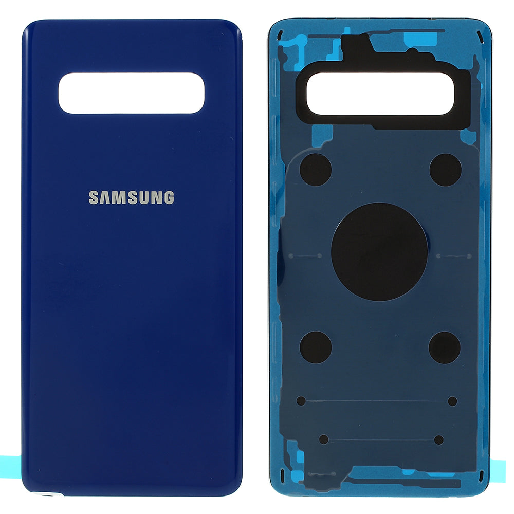 Battery Door Cover Housing with Adhesive Sticker for Samsung Galaxy S10e G970 - Blue