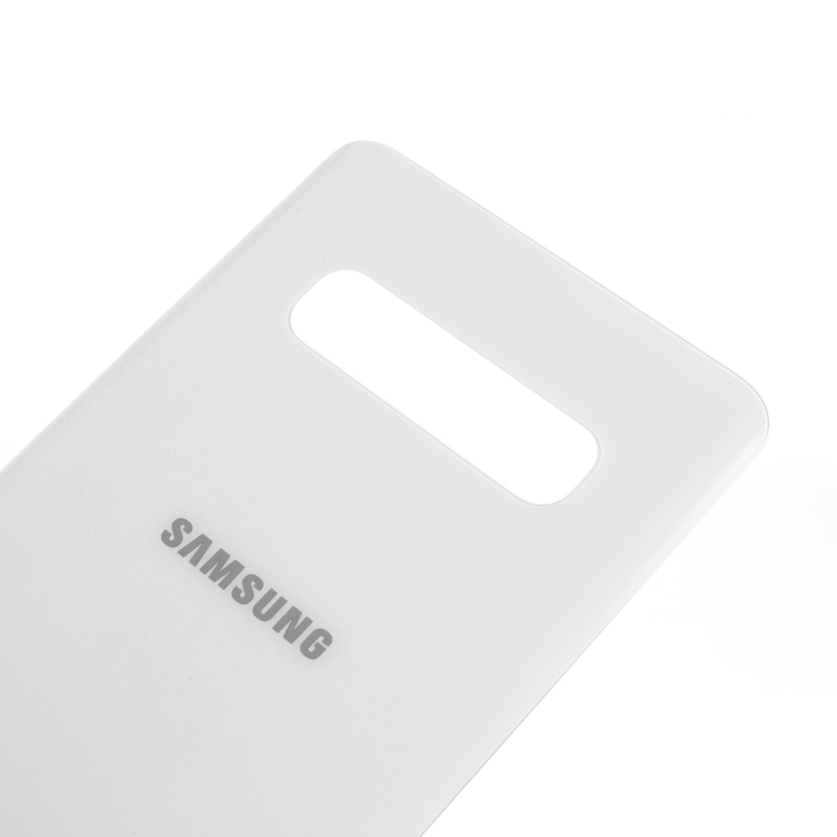 For Samsung Galaxy S10 G973 Battery Housing with Adhesive Sticker Replacement - White
