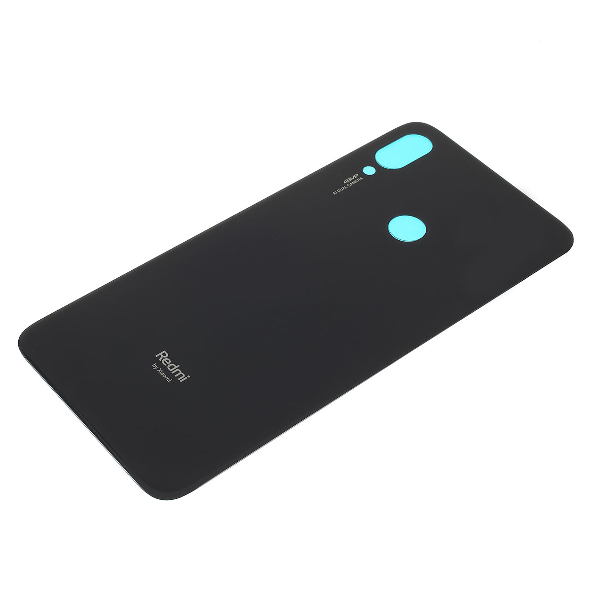 Battery Door Housing Back Cover Repair Part for Xiaomi Redmi Note 7 / Note 7 Pro - Black