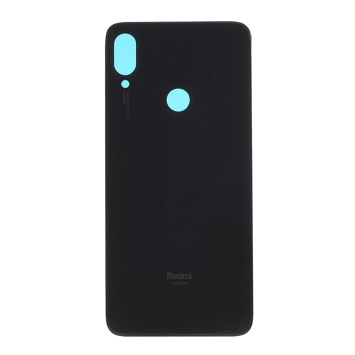 Battery Door Housing Back Cover Repair Part for Xiaomi Redmi Note 7 / Note 7 Pro - Black