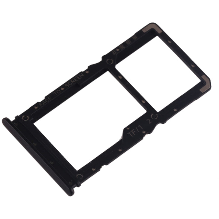OEM Dual SIM Card Tray Slot Part for Xiaomi Redmi Note 7 / Note 7 Pro - Black