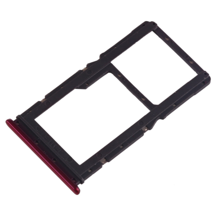 OEM Dual SIM Card Tray Slot Part for Xiaomi Redmi Note 7 / Note 7 Pro - Red