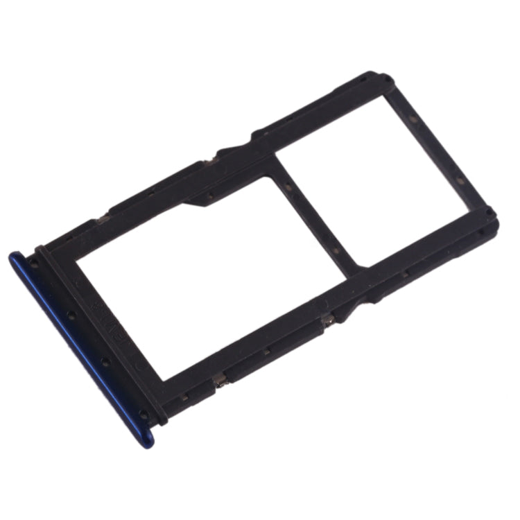 OEM Dual SIM Card Tray Slot Part for Xiaomi Redmi Note 7 / Note 7 Pro - Blue