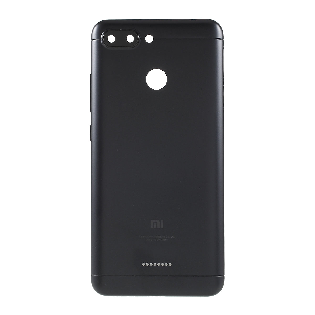 OEM Battery Housing Door Cover (Dual SIM Card) for Xiaomi Redmi 6 - Black